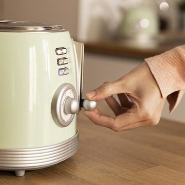 Cecotec Vintage 800 2 fetta/e 850 W Verde