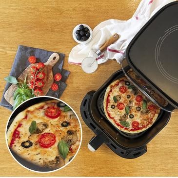 Cecotec 03214 friggitrice Singolo 5,5 L Indipendente 1700 W Friggitrice ad aria calda Nero, Acciaio