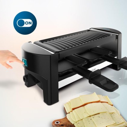 Cecotec 03264 griglia per raclette 2 persona(e) 320 W Nero