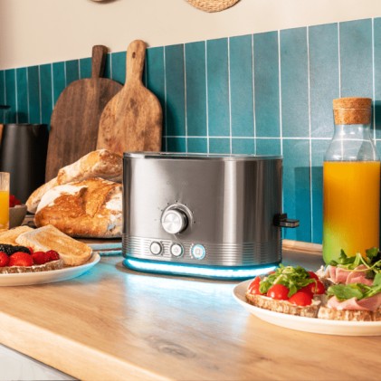 Cecotec 03285 tostapane 7 2 fetta/e 1400 W Acciaio inox