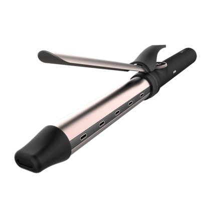 Cecotec Bamba SurfCare Ferro per ricci Caldo Nero, Rosa 1,8 m