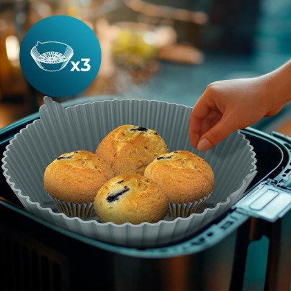 Cecotec 03470 accessorio per friggitrice Teglia da forno Grigio