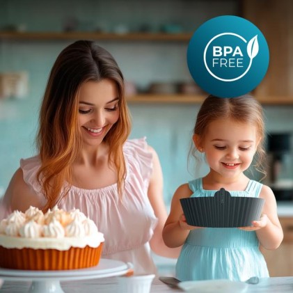 Cecotec 03471 accessorio per friggitrice Teglia da forno Grigio