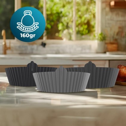 Cecotec 03471 accessorio per friggitrice Teglia da forno Grigio