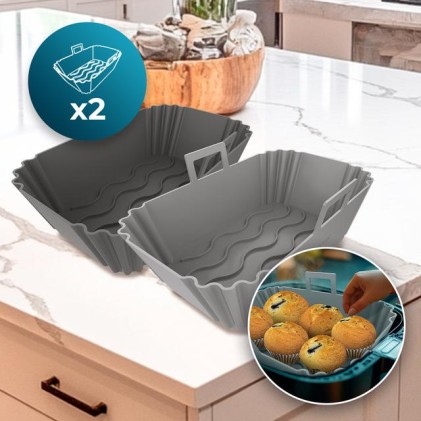 Cecotec 03472 accessorio per friggitrice Teglia da forno Grigio