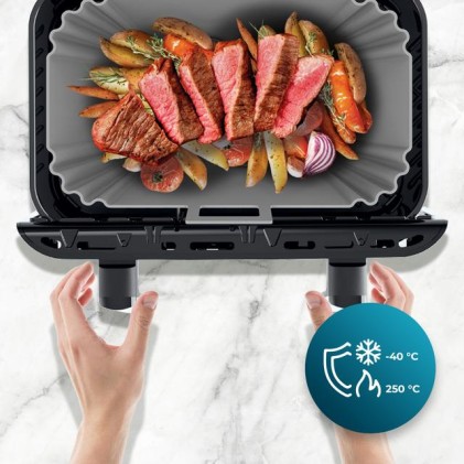 Cecotec 03472 accessorio per friggitrice Teglia da forno Grigio