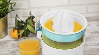 Cecotec Zitrus TowerAdjust Easy 800 Spremiagrumi manuale 800 W Azzurro, Bianco