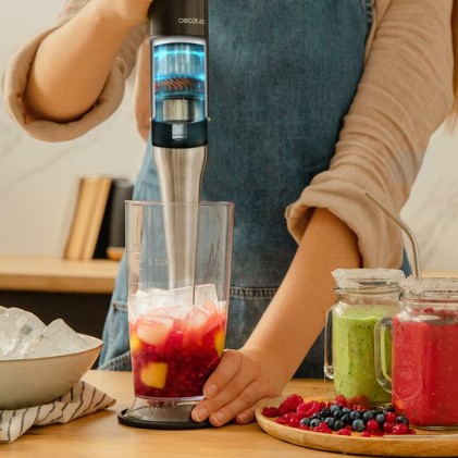 Cecotec Katana 15 TotalDestroy Chop B 0,8 L Frullatore ad immersione 1500 W Nero