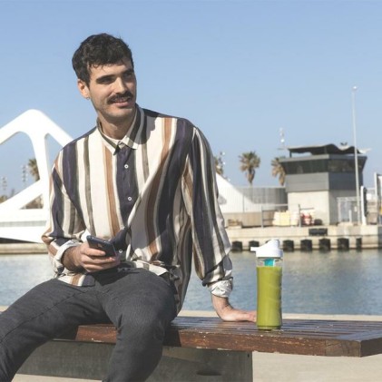 Cecotec Titanium 500 EasyGo 0,6 L Frullatore per sportivi 500 W Bianco