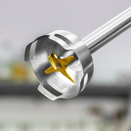 Cecotec Powerful Titanium 1000 Frullatore ad immersione 1000 W Nero, Acciaio inossidabile