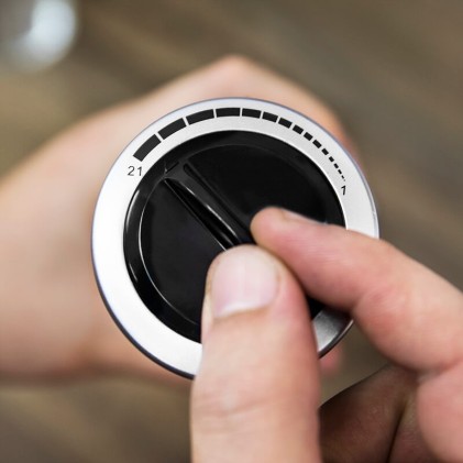 Cecotec Powerful Titanium 1000 Frullatore ad immersione 1000 W Nero, Acciaio inossidabile