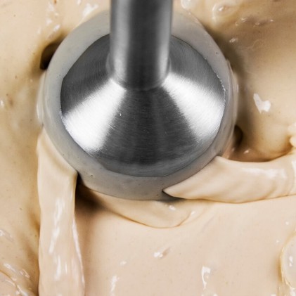 Cecotec Powerful Titanium 1000 Frullatore ad immersione 1000 W Nero, Acciaio inossidabile