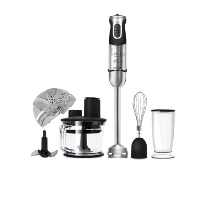 Cecotec Powerful Titanium 1000 Pro 800 L Frullatore ad immersione 1000 W Nero, Acciaio inossidabile