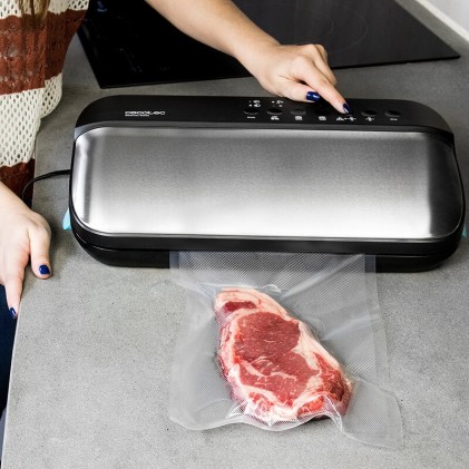 Cecotec 04070 macchina per sottovuoto 0,9 mbar Nero, Grigio