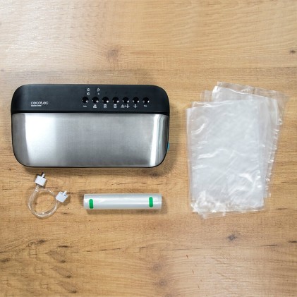 Cecotec 04070 macchina per sottovuoto 0,9 mbar Nero, Grigio