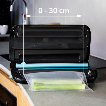 Cecotec 04070 macchina per sottovuoto 0,9 mbar Nero, Grigio