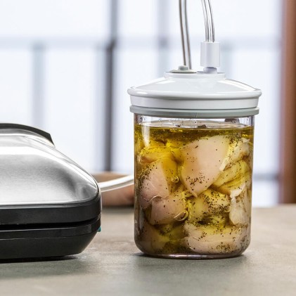 Cecotec 04070 macchina per sottovuoto 0,9 mbar Nero, Grigio