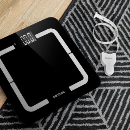 Cecotec 04090 bilance pesapersone Quadrato Nero Bilancia pesapersone elettronica