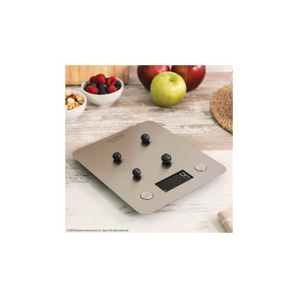 Cecotec Cook Control 10000 Connected Acciaio inox Superficie piana Rettangolo Bilancia da cucina elettronica