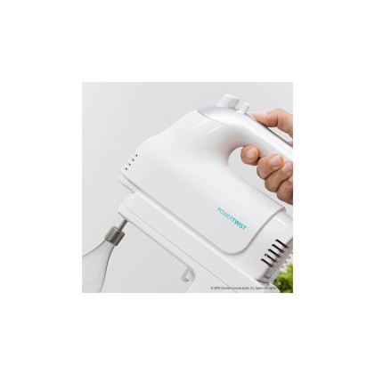 Cecotec Powertwist 500 Gyro Sbattitore con base 500 W Bianco