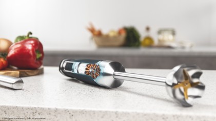 Cecotec PowerGear 1500 XL Mash Pro Frullatore ad immersione 1500 W Nero, Acciaio inossidabile