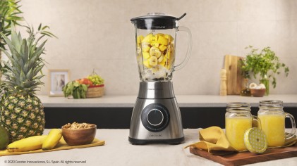 Cecotec Power Black Titanium 1300 Perfectmix 1,8 L Frullatore da tavolo 1300 W Nero, Titanio