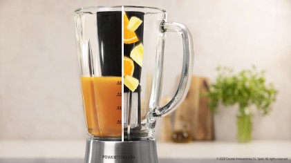 Cecotec Power Black Titanium 1300 Perfectmix 1,8 L Frullatore da tavolo 1300 W Nero, Titanio