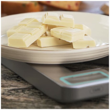 Cecotec 04142 bilancia da cucina Argento Superficie piana Bilancia da cucina elettronica