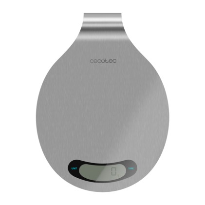 Bilancia da cucina Cecotec Cook Control 10400Smart Healthy EasyHang - Precisione di 1gr - Peso massimo. 8 kg - Display LCD - Funzione tara - Maniglia sospesa