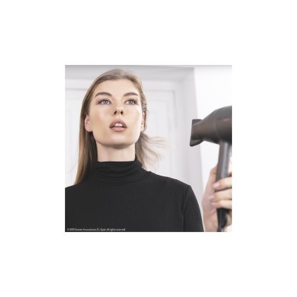 Asciugacapelli Cecotec Bamba IoniCare 5500 PowerStyle 1800W - Motore AC - Flusso d aria potente - Ioni reali - Perfect Color System - Diffusore e accessori professionali