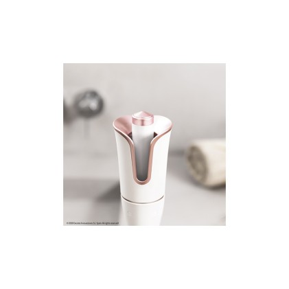 Arricciacapelli Cecotec Bamba SurfCare 800 Magic Waves Pro 33 W - Rivestimento in Cheratina e Olio di Argan - Funzione Ionizzatore Pro - Cilindro XL - Funzione Memory - Temperatura Regolabile