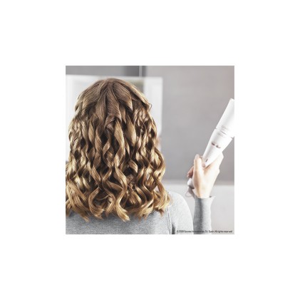 Arricciacapelli Cecotec Bamba SurfCare 800 Magic Waves Pro 33 W - Rivestimento in Cheratina e Olio di Argan - Funzione Ionizzatore Pro - Cilindro XL - Funzione Memory - Temperatura Regolabile
