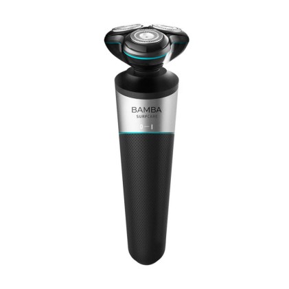Cecotec Bamba PrecisionCare TwistGroom Rasoio multifunzione 5 in 1 - Per corpo e viso - Facile pulizia IPX5 - Autonomia di 90 minuti - Testina inclusa - Rasoio rotante - Batteria al litio