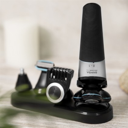 Cecotec Bamba PrecisionCare TwistGroom Rasoio multifunzione 5 in 1 - Per corpo e viso - Facile pulizia IPX5 - Autonomia di 90 minuti - Testina inclusa - Rasoio rotante - Batteria al litio