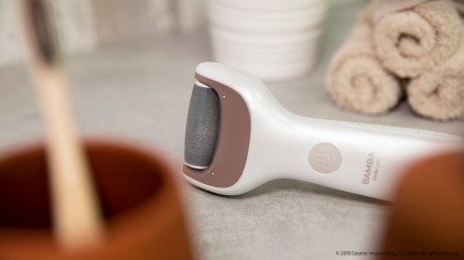 Lima per piedi elettrica Cecotec Bamba SkinCare Silky - Batteria al litio ricaricabile - Modalit&agrave; con e senza filo - Rulli di diversi pesi