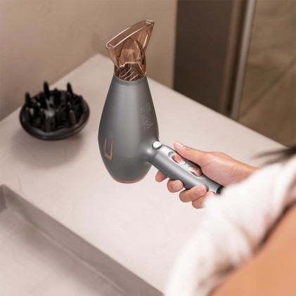 Asciugacapelli Cecotec Bamba IoniCare 6000 RockStar Essence 2200 W - Motore digitale - Ioni reali - Impostazioni di temperatura - Include diffusore e ugello concentratore