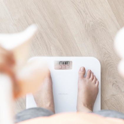 Cecotec Surface Precision EcoPower 10000 Healthy Rettangolo Bianco Bilancia pesapersone elettronica