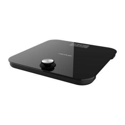 Cecotec Surface Precision EcoPower 10000 Healthy Rettangolo Nero Bilancia pesapersone elettronica