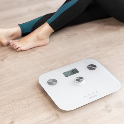 Cecotec 04252 bilance pesapersone Quadrato Bianco Bilancia pesapersone elettronica