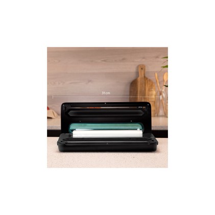 Cecotec SealVac 120 SteelCut macchina per sottovuoto 750 mbar Nero