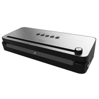Cecotec SealVac 140 SteelCut macchina per sottovuoto 0,75 mbar Nero, Acciaio inox