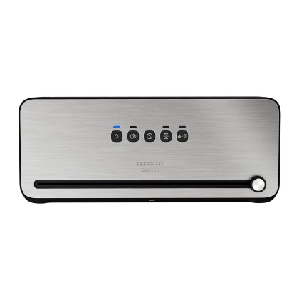 Cecotec SealVac 140 SteelCut macchina per sottovuoto 0,75 mbar Nero, Acciaio inox