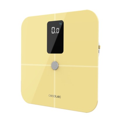 Cecotec Surface Precision 10400 Smart Healthy Vision Rettangolo Giallo Bilancia pesapersone elettronica