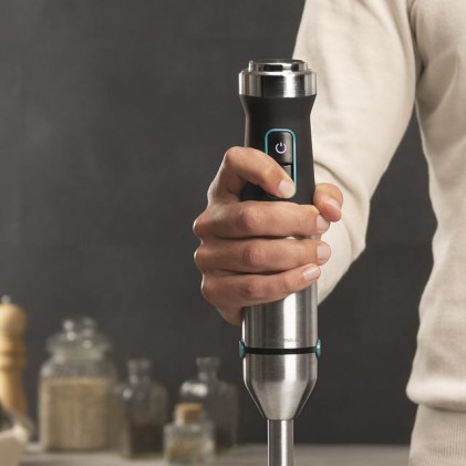 Cecotec 04272 frullatore 0,8 L Frullatore ad immersione 1500 W Nero, Acciaio inox