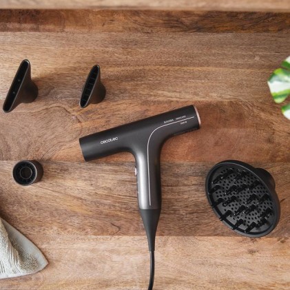 Cecotec Bamba IoniCare 6000 Rockstar Soft Pro asciuga capelli 1200 W Nero