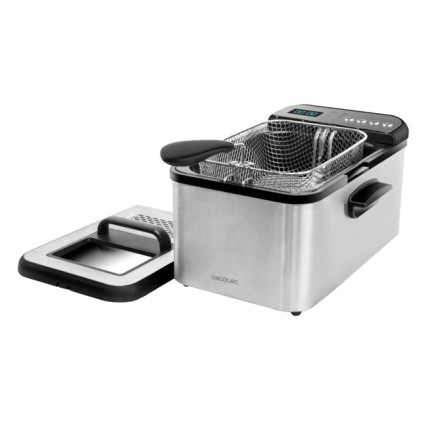 Cecotec 04300 friggitrice Singolo 3,2 L Indipendente 2400 W Acciaio inox