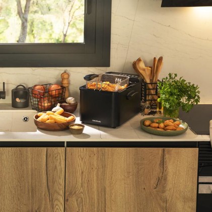 Cecotec Cleanfry Luxury 4000 Singolo 4,2 L Indipendente 3270 W Friggitrice Nero