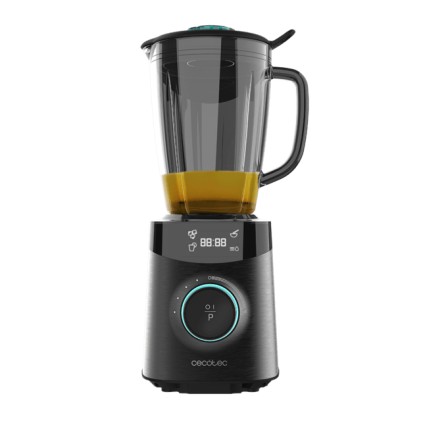 Cecotec 04304 frullatore 1,8 L Frullatore per cottura 1800 W Nero, Acciaio inox