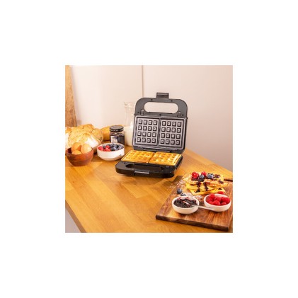Cecotec 04309 tostiera 1000 W Nero, Acciaio satinato