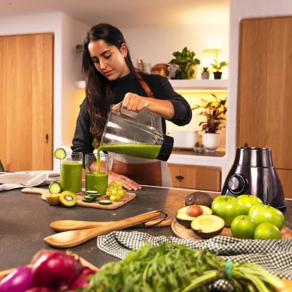 Cecotec Power Black Titanium 1800 Go 1,8 L Frullatore da tavolo 1800 W Nero